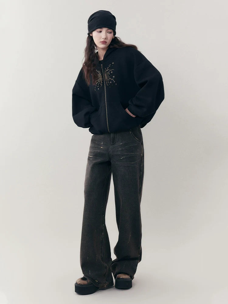 Retro hooded sweatshirt【s0000007257】