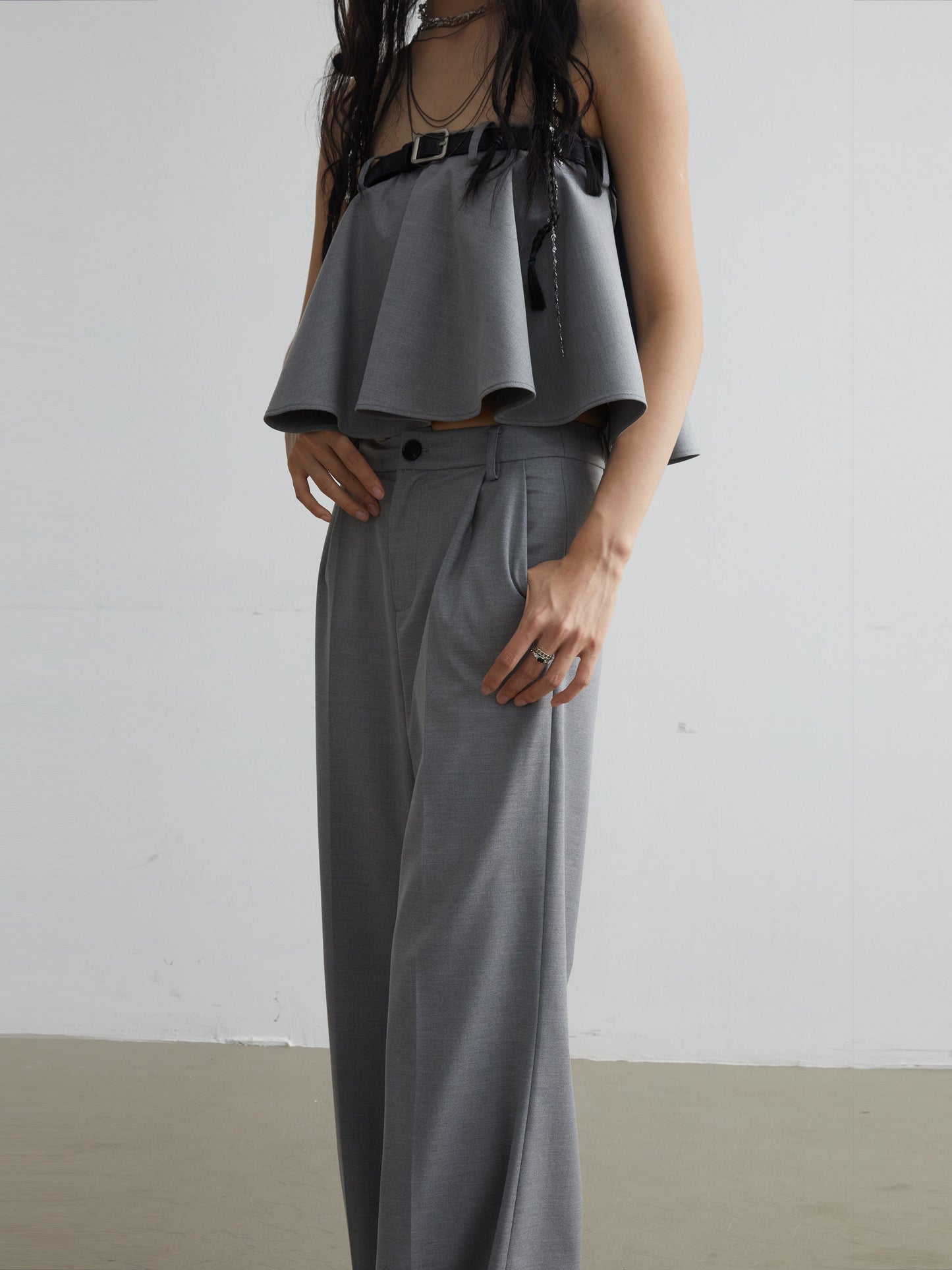 Two-piece Skirt Pants