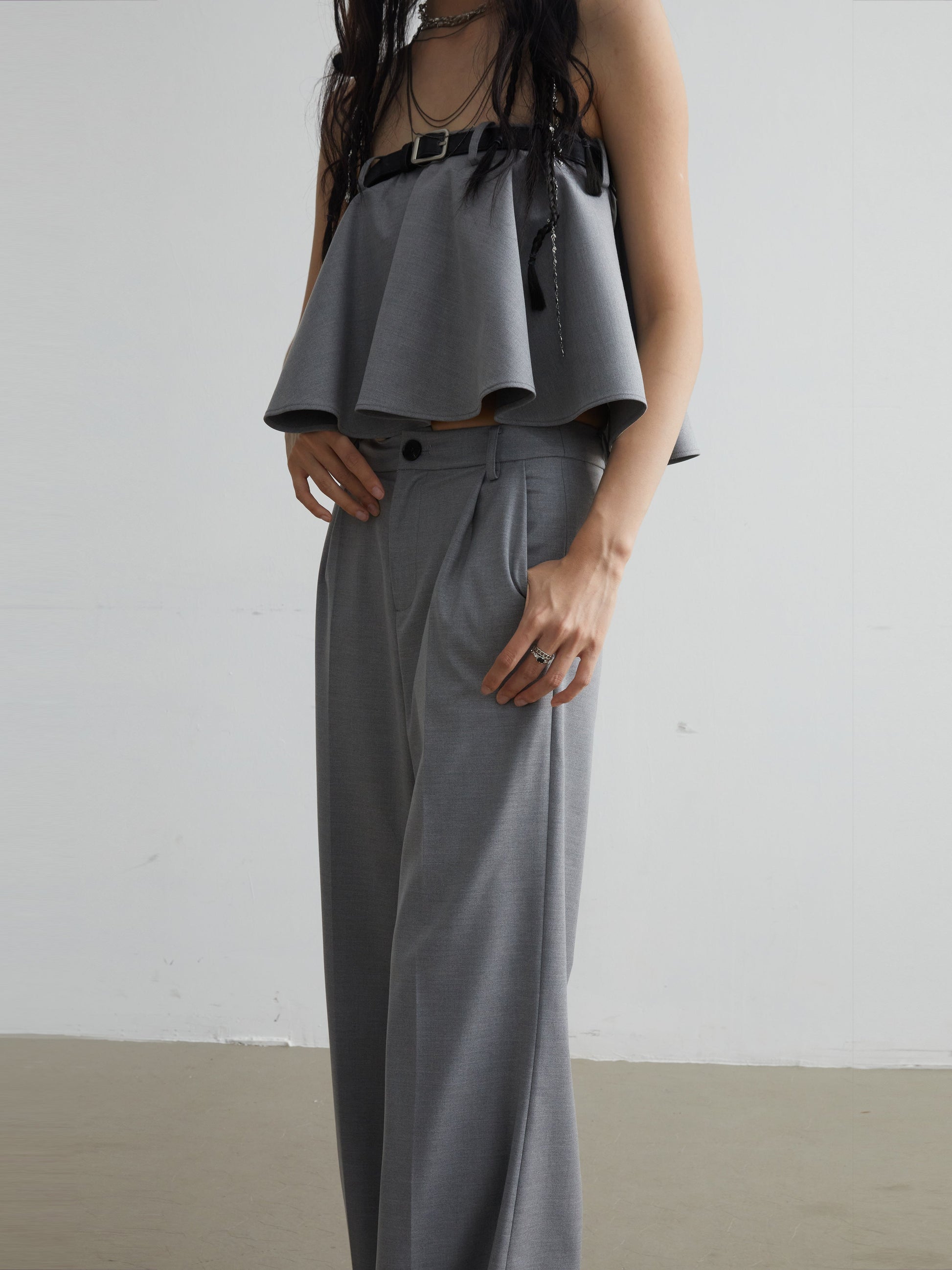 Two-piece Skirt Pants