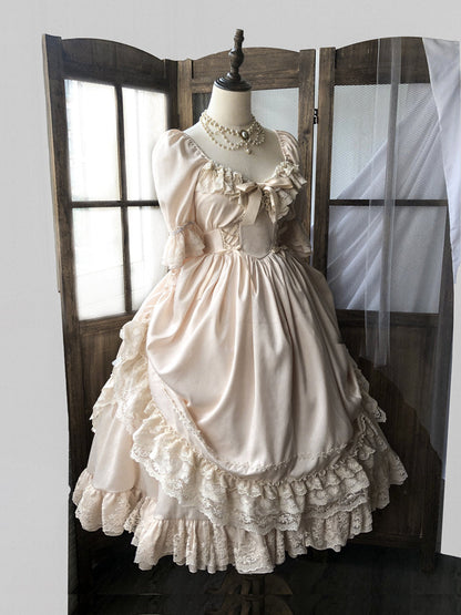 Sweet Wood - CLA Vintage French Lolita OP Dress