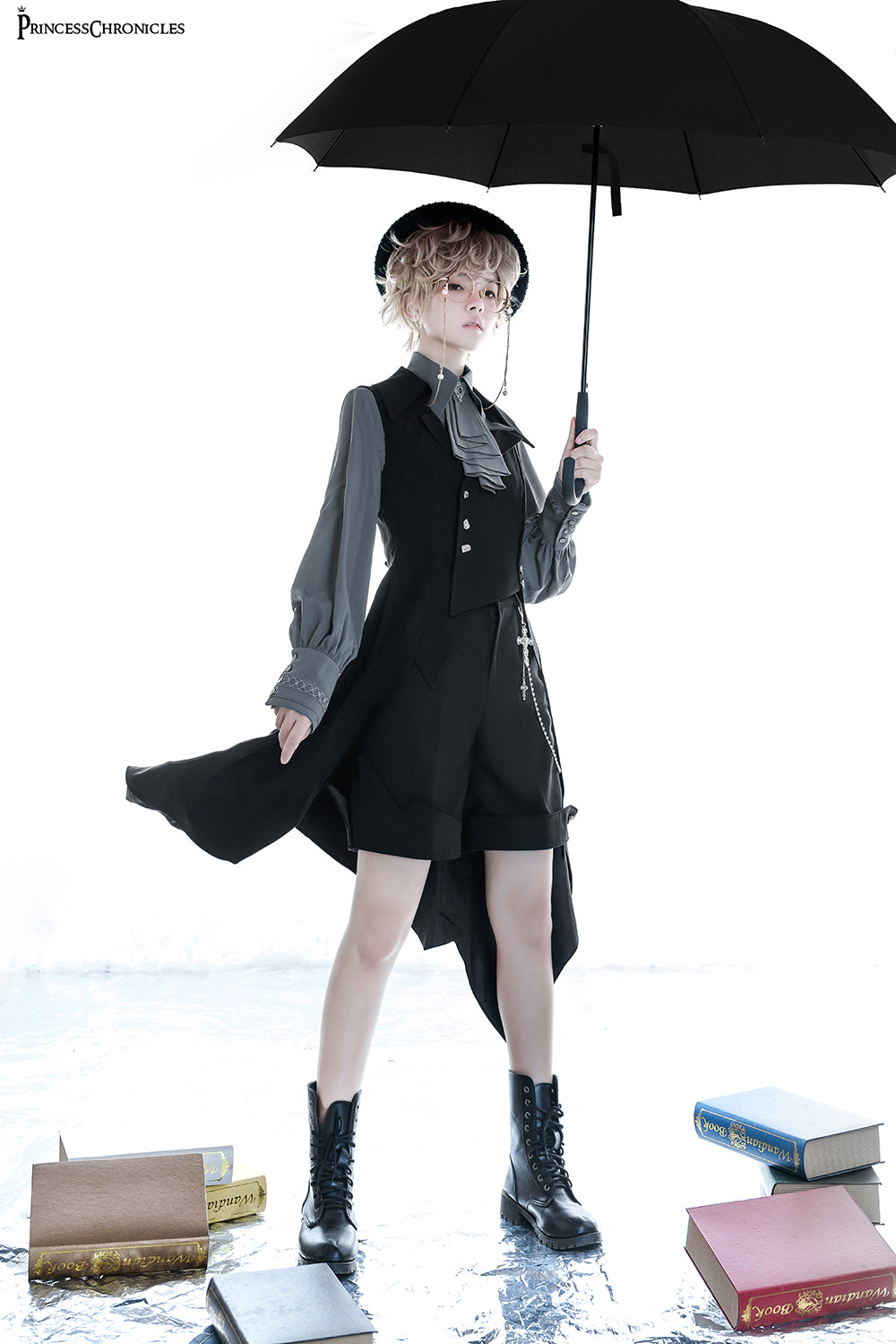 Princess Chronicles - Red Shadow - Irregular Ouji Lolita Prince Vest
