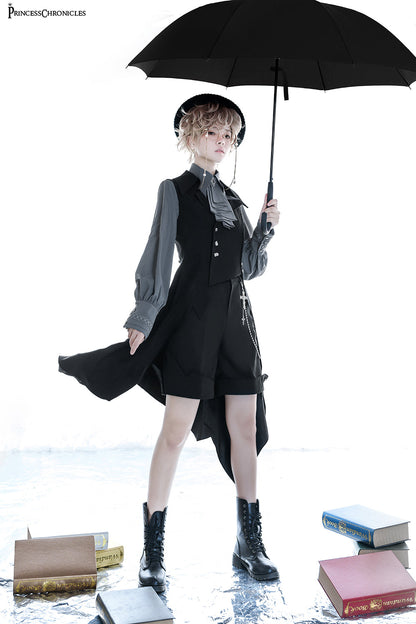 Princess Chronicles - Red Shadow - Irregular Ouji Lolita Prince Vest