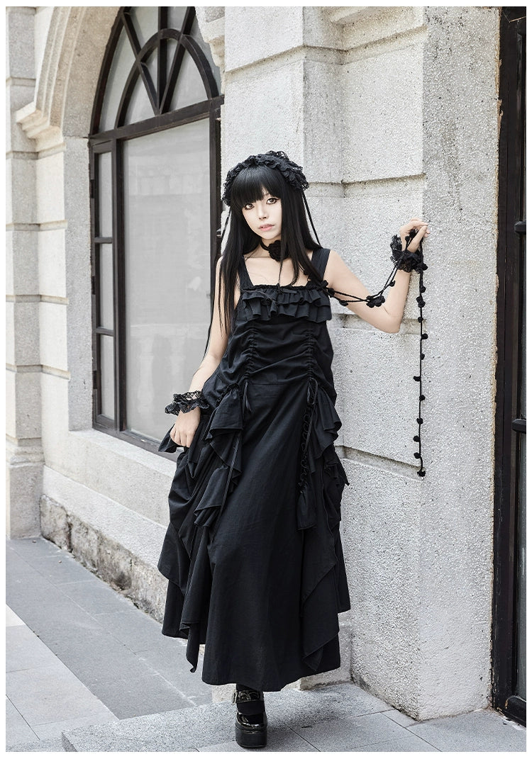 With PUJI - Dream - Daily Twins Lolita JSK, Loose Fit, Hidden Pockets