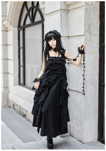 With PUJI - Dream - Daily Twins Lolita JSK, Loose Fit, Hidden Pockets