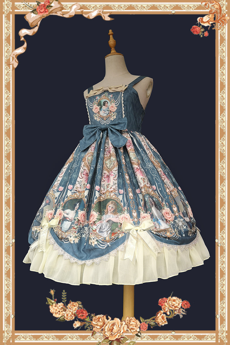 Infanta - Portrait of a Little Lady - Classic Lolita Jumper Dress