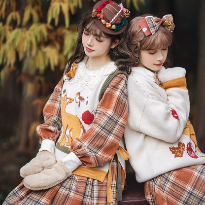 Miss Point - Chuby Box in the Forest - Elegant Lolita Necklace Brooch KC Beret Accessories