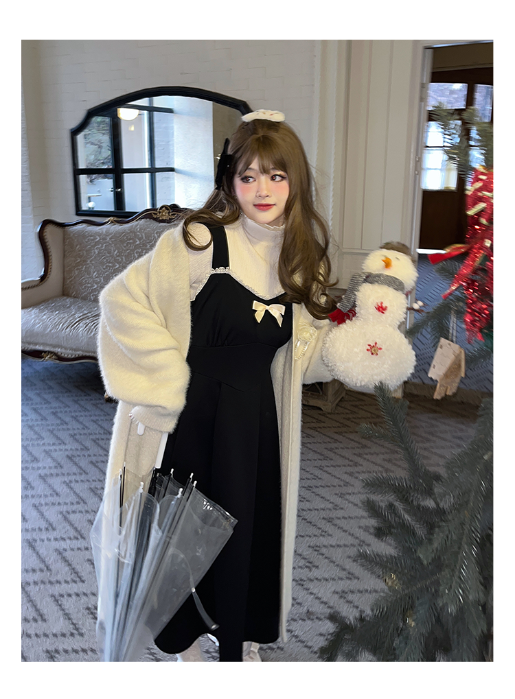 Yingtang - Sweet Lolita Coat Plus Size Lolita Dress Set