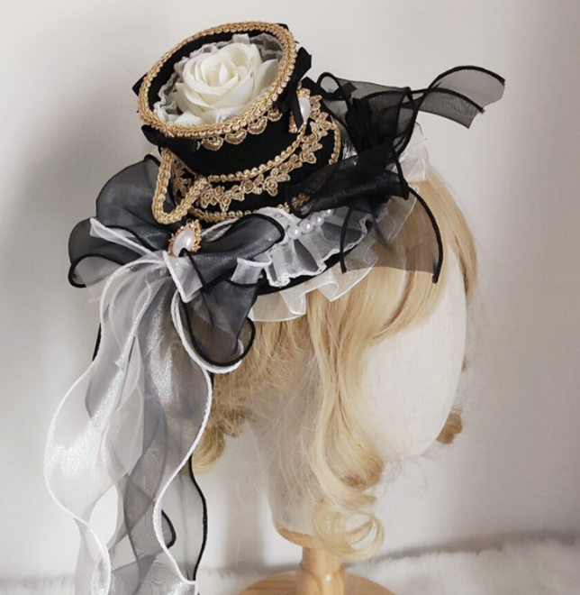 Day Dream - Rococo Style Romantic Lolita Cup-shape Hat