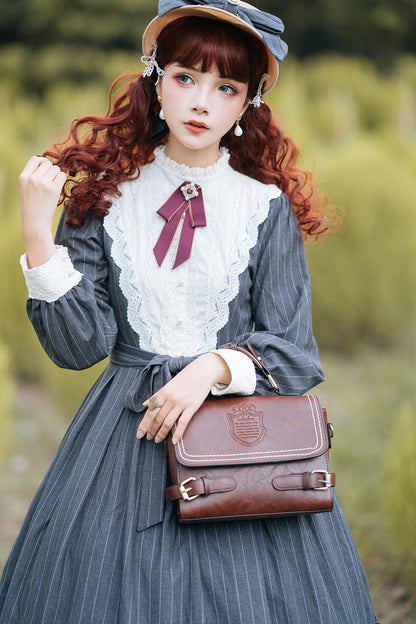 Miss point - Rose Silhouette - Vintage Classic Lolita OP