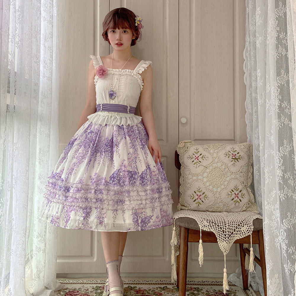 Miss Point - Midsummer Garden - Elegant Lolita Cotton Top