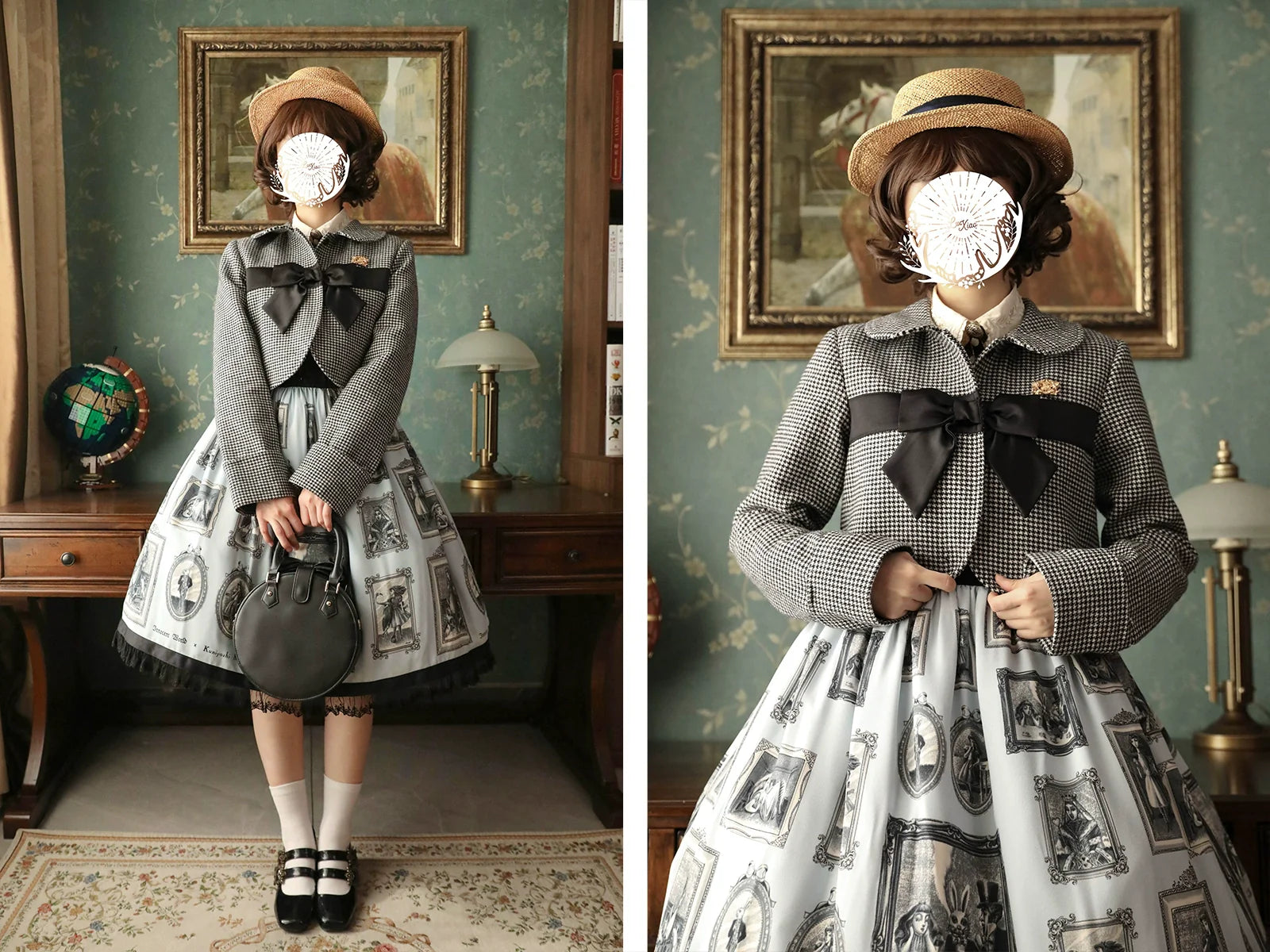 Vcastle - Winter Lolita Coat Short Wool Coat