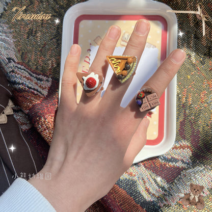 Bear Doll - Augustina - Kawaii Lolita Chocolate Paired Brooch and Hair Clip