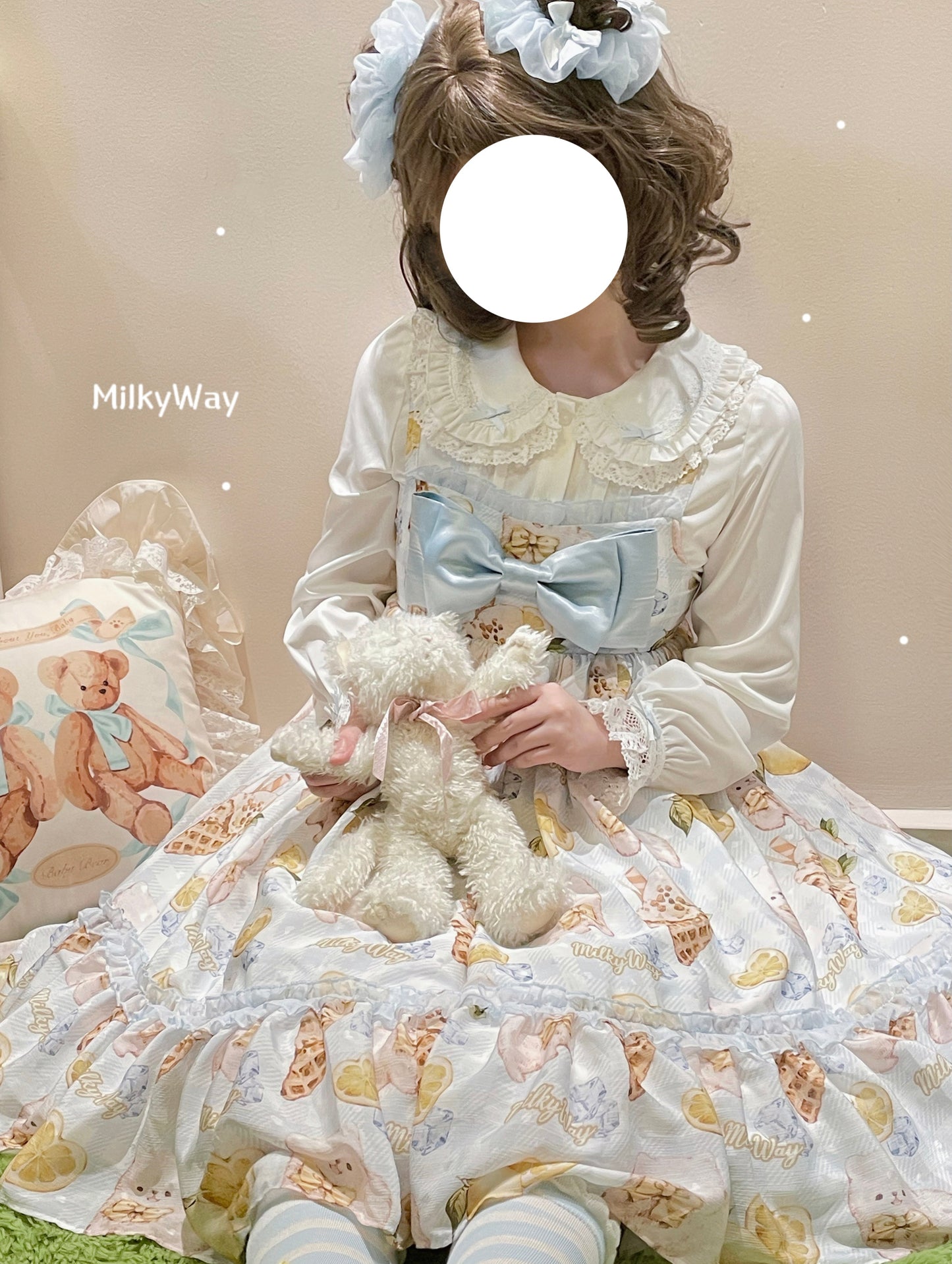 Milky Way - Lemon Puppy Lolita JSK Dress