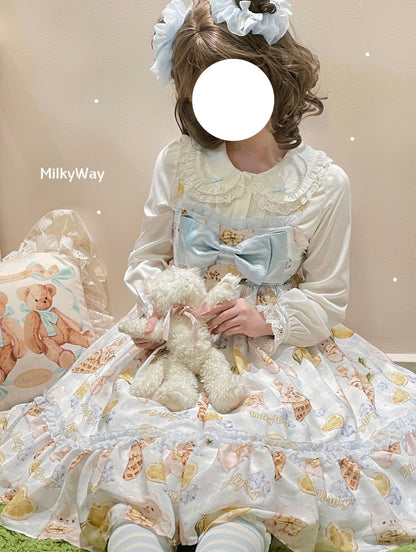 Milky Way - Lemon Puppy Lolita JSK Dress