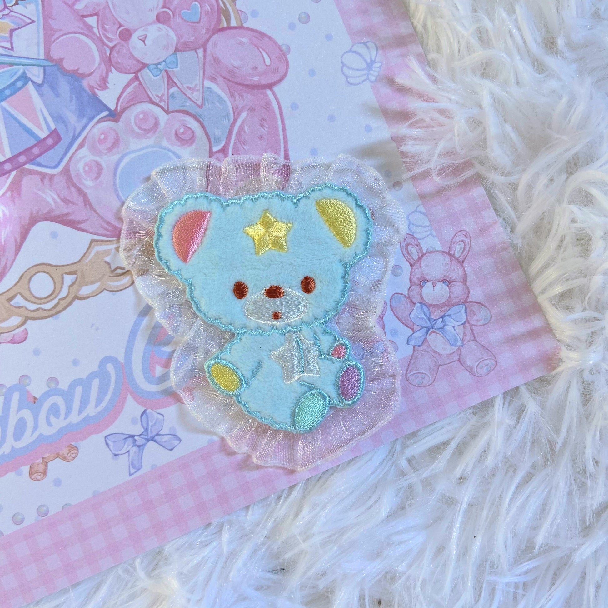 Bear Doll - D&I&T - Cute Lolita Badge and Hair Clip Accessory
