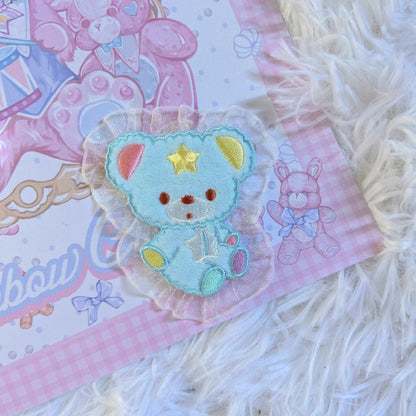 Bear Doll - D&I&T - Cute Lolita Badge and Hair Clip Accessory