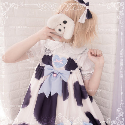 MIST - Sweet Lolita Golilla Short Sleeve Shirt