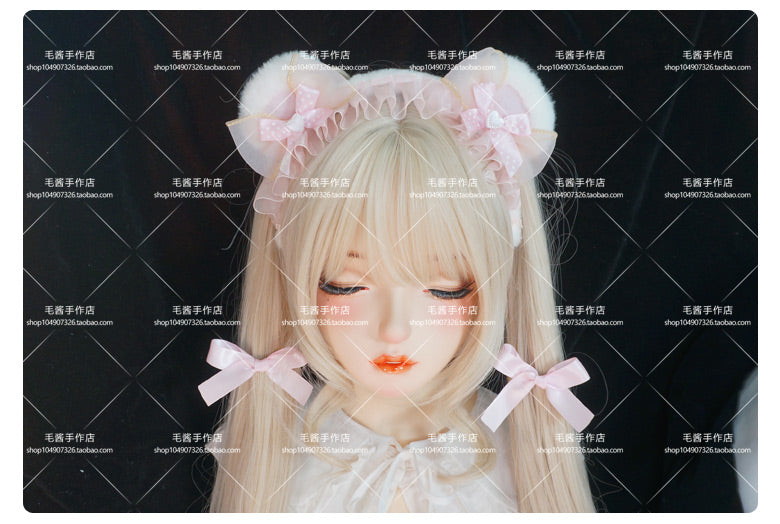 MaoJiang Handmade - Kawaii Lolita Bear Ears Headband