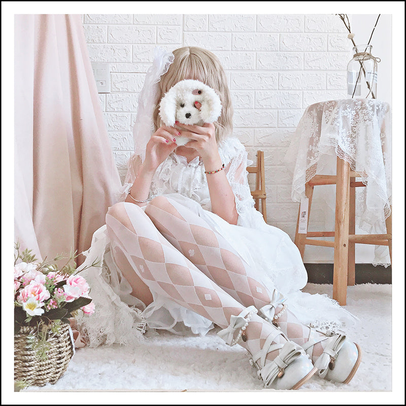 Roji roji - diamond Argyle Lolita Tights