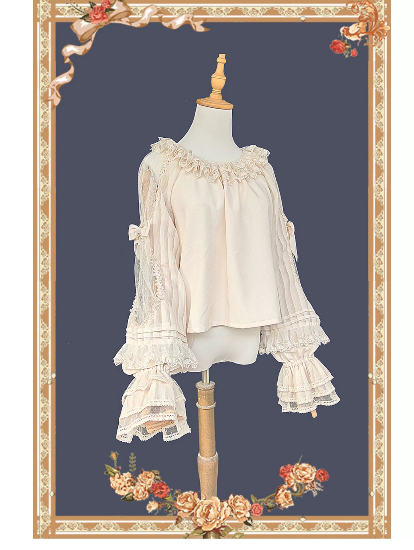 Infanta - Lilith's Cage - Gothic Lolita JSK Dress & Blouse