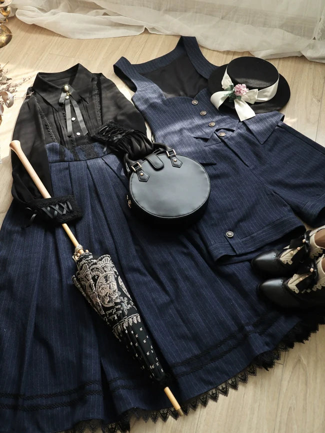 Forest Song - Griffin's Appointment - Vintage Lolita Vest Swallow Tail Vest