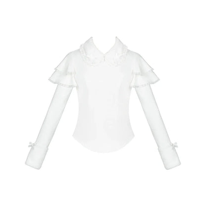 With PUJI - Sweet Lolita Innerwear Autumn and Winter Lolita Sweater