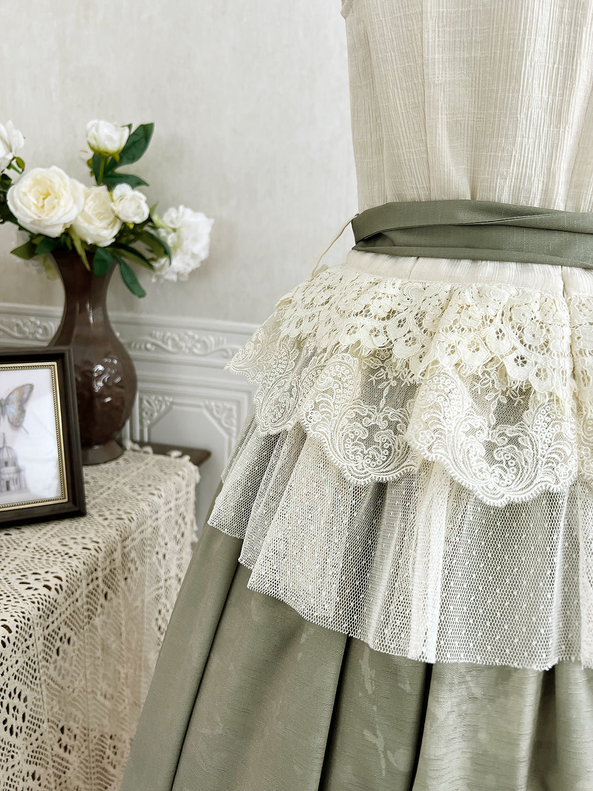 Designer's Gift - Morning Moments - Summer Lolita-inspired Chinese-style Skirt Set