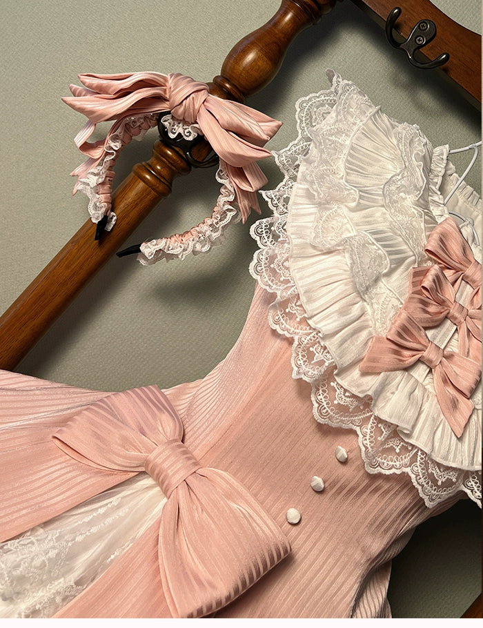 Alice Girl - Arrogant Miss - Sweet Lolita Headband Bow KC Head Accessory