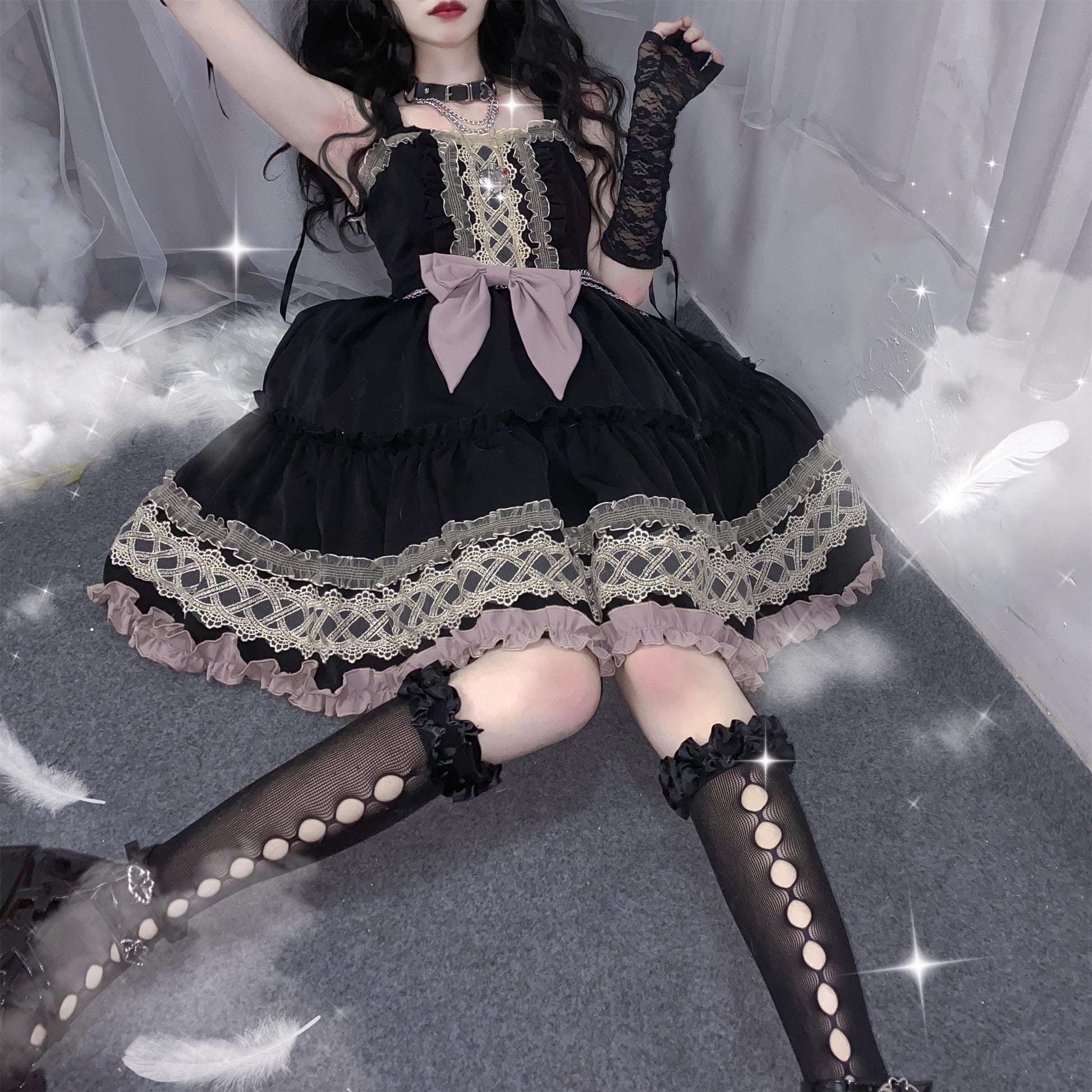 Eye of  White Crow - Dairy Lolita Dress Hot Girl JSK