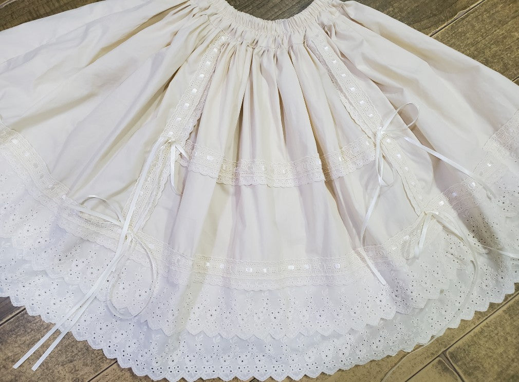 WangYan&Summer - Cotton Embroidery Lolita Petticoat