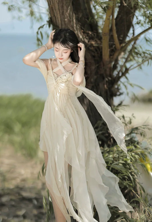 Letters from Unknown Stars - Daily Lolita JSK Dress Summer Elegant Dress