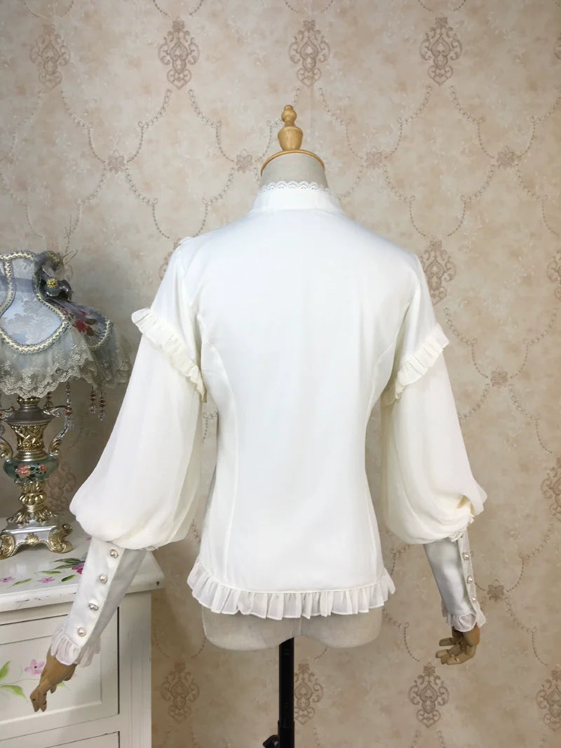 Princess Tailor Lolita - Mutton Sleeves Classic Lolita Thick Blouse