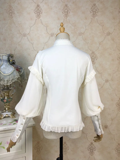 Princess Tailor Lolita - Mutton Sleeves Classic Lolita Thick Blouse
