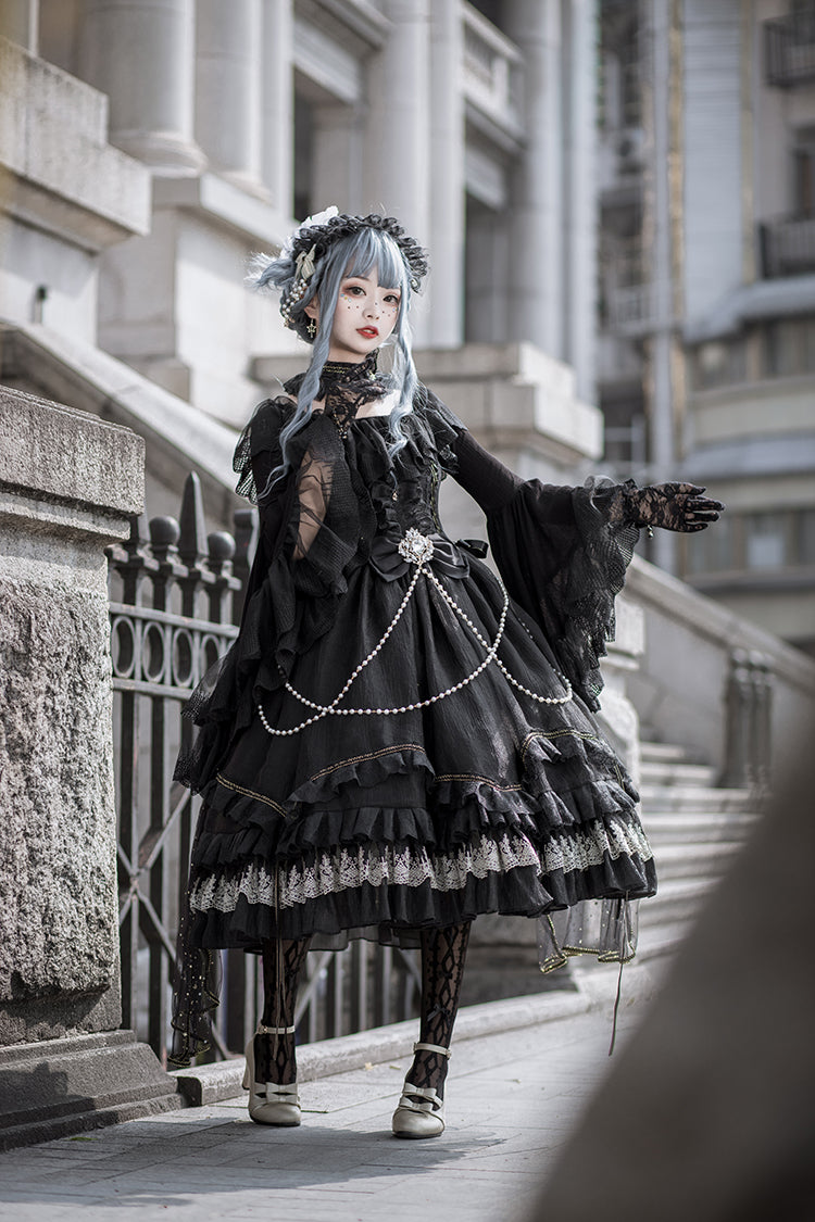 Fairy Tales - Fate Quartet Bridal Lolita Gothic JSK Dress