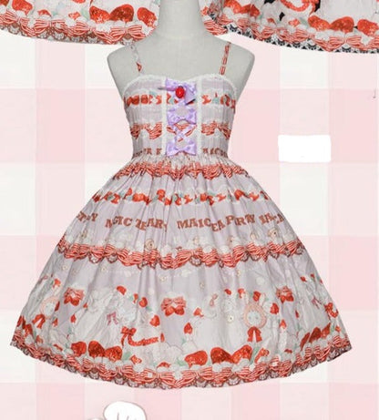 Magic Tea Party - Berry Sheep - Strawberry Lolita JSK