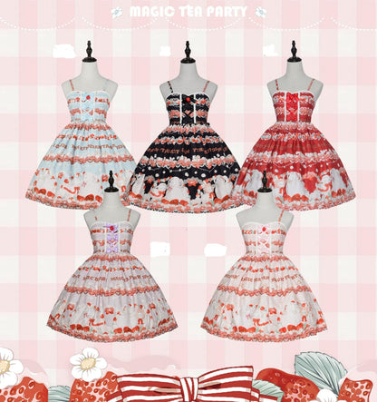 Magic Tea Party - Berry Sheep - Strawberry Lolita JSK
