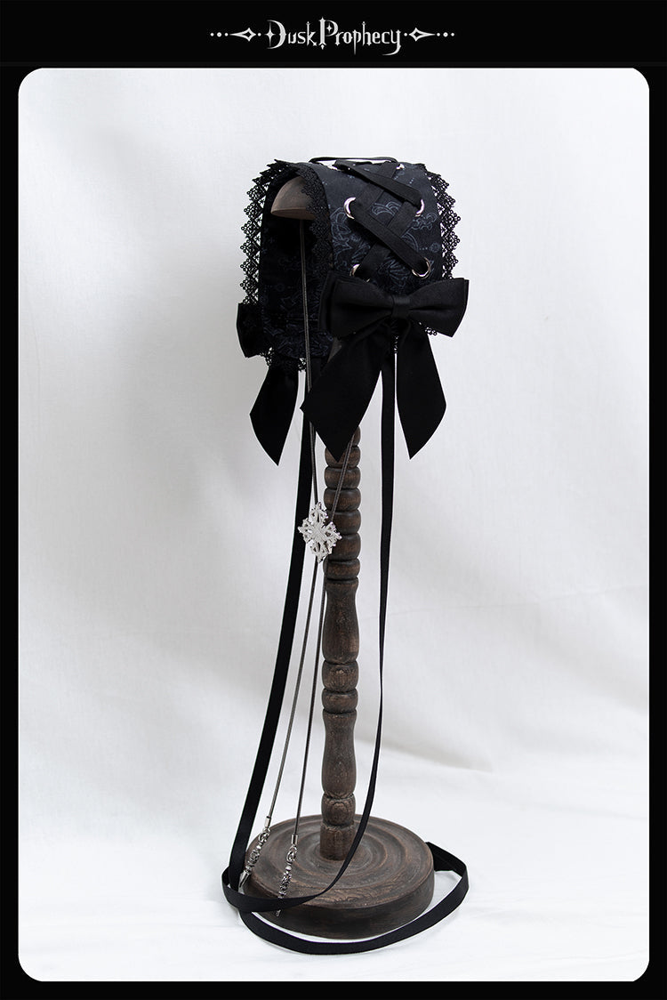 DuskProphecy - Coccyx - Elegant Lolita Hair Accessories Set Multicolors