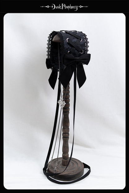 DuskProphecy - Coccyx - Elegant Lolita Hair Accessories Set Multicolors