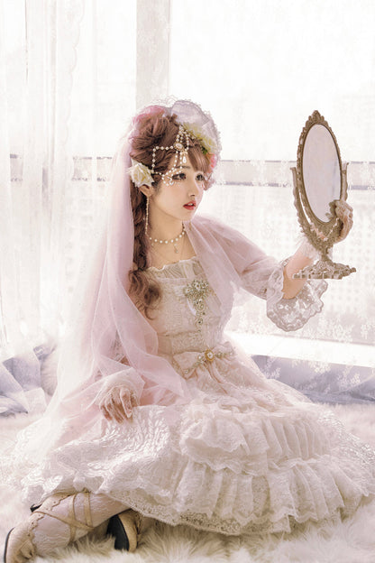 Sweet Wood - Secret Garden In Midsummer - Elegant Lolita Bridal JSK