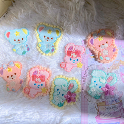 Bear Doll - D&I&T - Cute Lolita Badge and Hair Clip Accessory