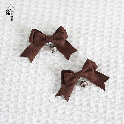 Xiaogui - Sweet Japan Fashion Lolita Bell Bow Clip