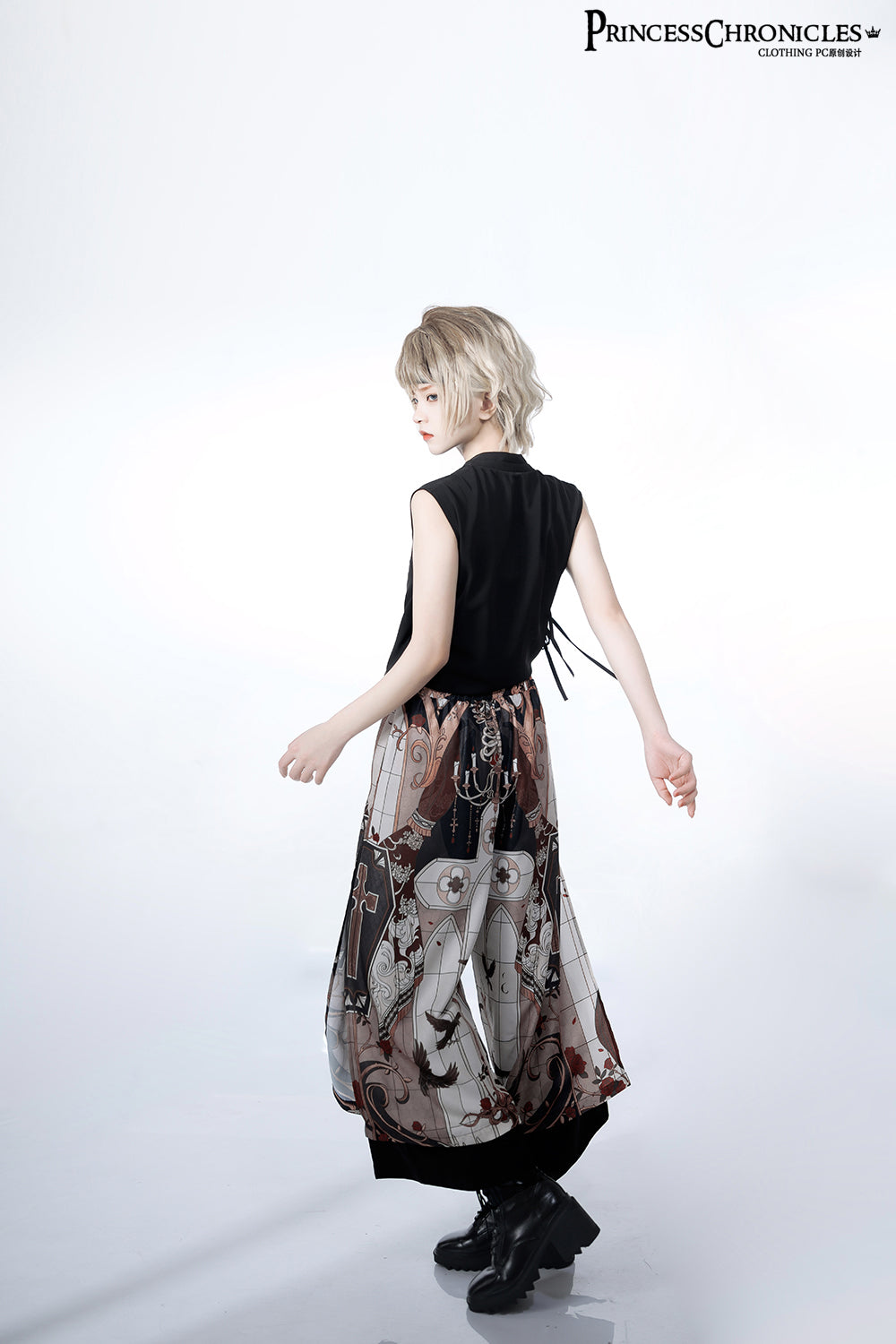 Princess Chronicles - Night Instructions - Ouji Lolita Sleeveless Top