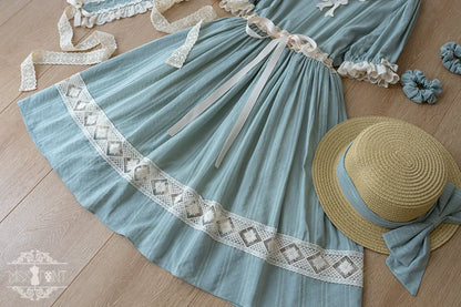 Miss Point - Customized Elegant Lolita OP Dress Cute Daily Girl Short Lolita Dress