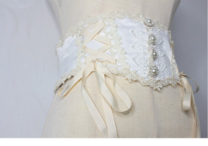 NanShengGe - Plus Size Lolita Lace Corset