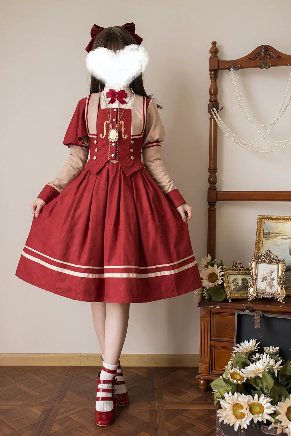 Miss Point - Elegant Lolita Coat - Golden Movement Customized Short Coat