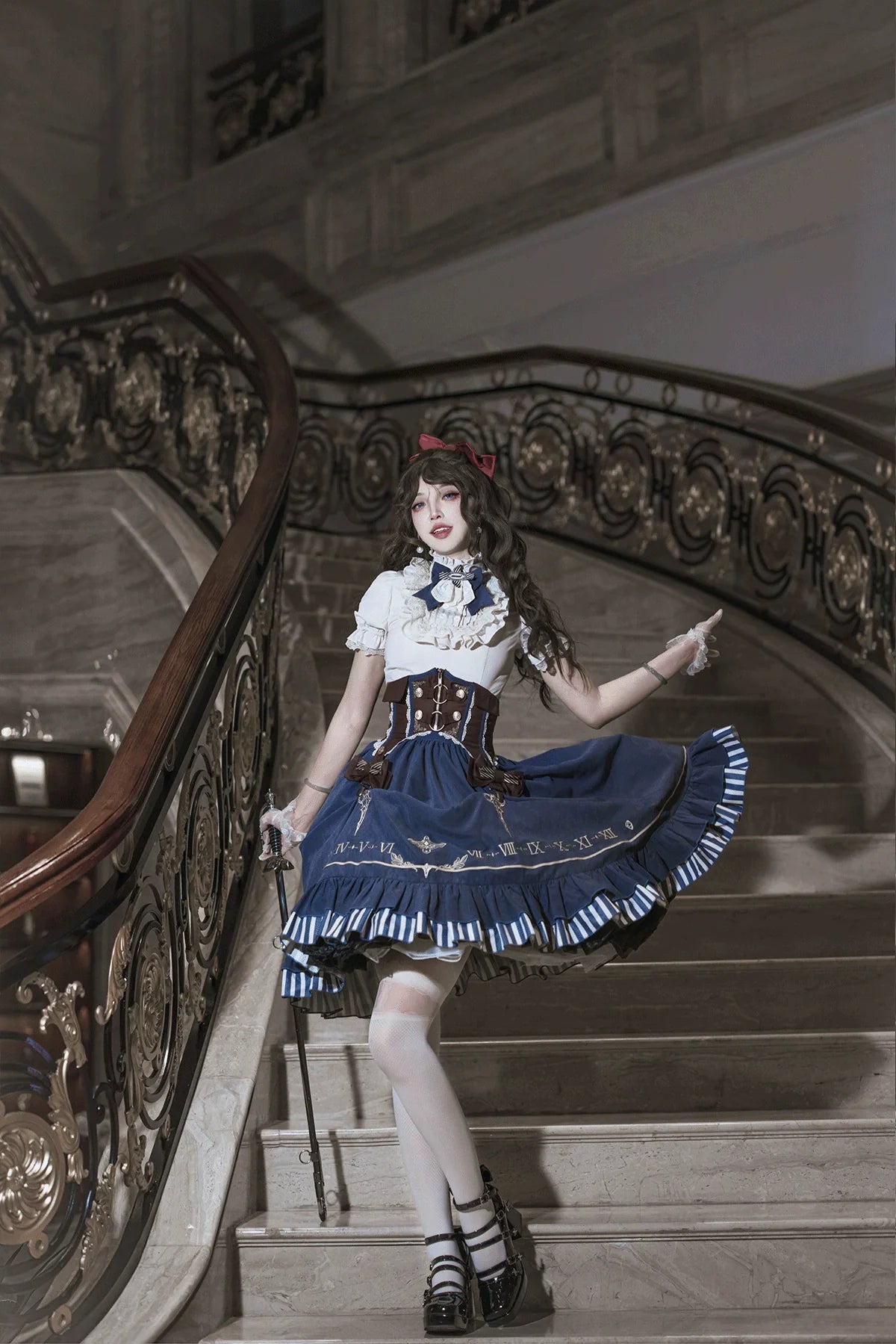 Cornfield Lolita - Gilded Pointer - Elegant Classic Lolita Skirt Suit Punk Lolita Style