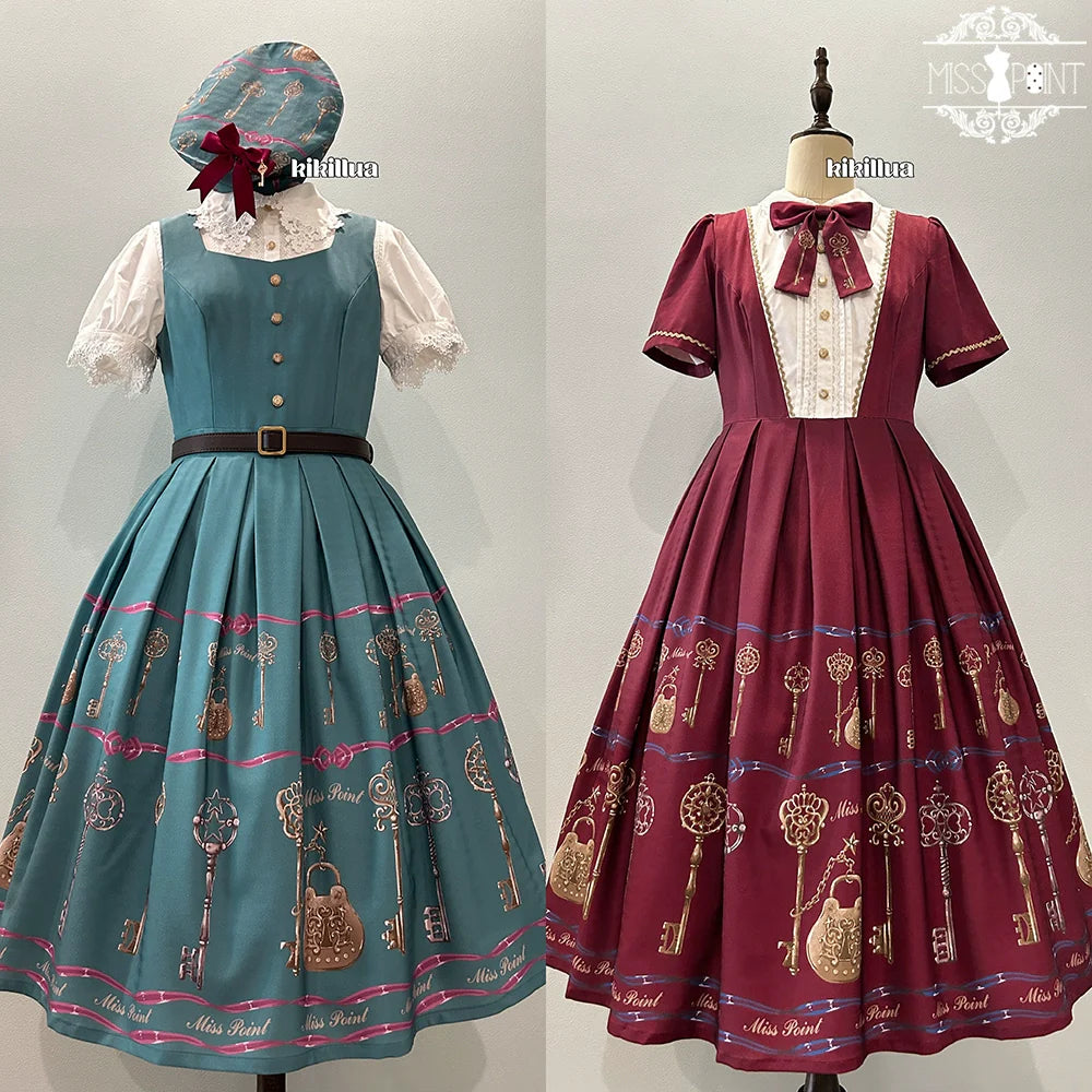 Miss Point - Antique Key - Elegant Lolita JSK Retro Lolita Dress