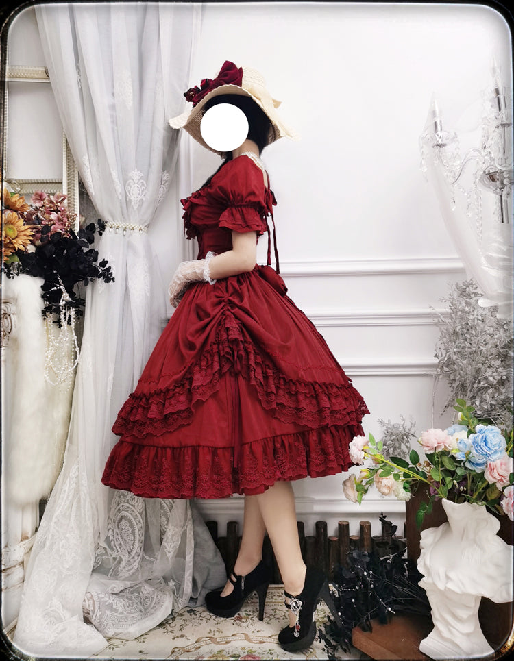 Sweet Wood - CLA Vintage French Lolita OP Dress