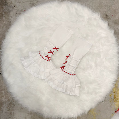 Chubby Cat Diary - Plus Size Sweet Lolita Shirt, Detachable Sleeves