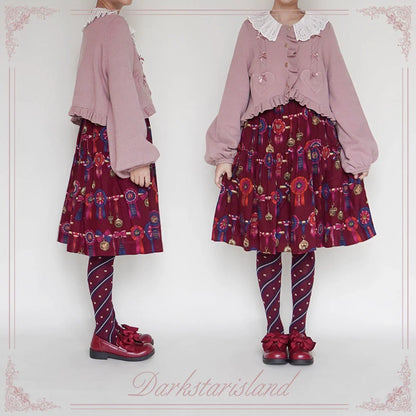 Dark Star Island - Sugar Frost - Sweet Lolita Cardigan Knit Embroidered Sweater